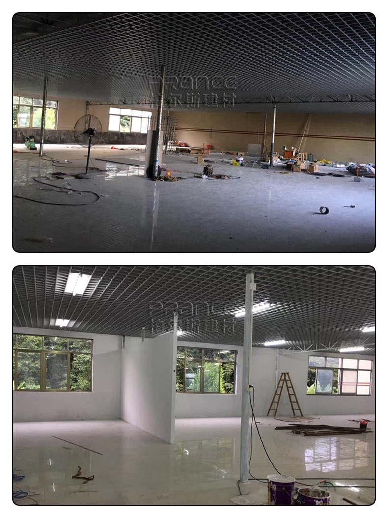 柏爾斯格柵吊頂工程